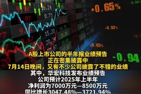 暴增超3000%！稀土概念股业绩“爆了”，今夜！A股重磅利好！一大批A股公司业绩“亮眼”#华宏科技净利暴增超3000%#稀土#A股（编辑：李）