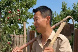你吃过“凉皮”我相信，但是你绝对没吃过“樱桃🍒凉皮”#夫妻日常 #乡村美食 #记录生活