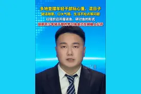 多地查摆年轻干部玩心重、混日子等问题。（来源：澎湃新闻）视频封面