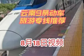#云南高铁动车旅游专线  推荐云南9条高铁动车旅游专线： 1、昆明→玉溪→元江→墨江→ 普洱→西双版纳  2、昆明→广通北→丽江→香格里拉 3、昆明→禄丰南→广通北→元谋西→永仁 4、昆明→广通北→楚雄→大理→保山  5、昆明→广通北→楚雄→大理→巍山→云县→临沧 6、昆明→通海→建水→蒙自→ 屏边→河口 7、昆明→石林→弥勒→普者黑→广南县 8、昆明→石林→弥勒→开远→红河 9、昆明→曲靖→富源 #高铁动车 #创作灵感视频封面