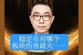 稳定币意味着什么，到底对哪个板块的伤害最大…… #股票视频封面