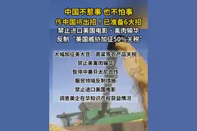 面对美方多次关税极限施压，据消息人士透露，中方可能将大幅加征美大豆、高粱等农产品关税；禁止美禽肉输华；暂停中美芬太尼合作；采取服务贸易领域反制措施；考虑禁止进口美国电影；调查美企在华知识产权获益情况。（来源 牛弹琴）视频封面