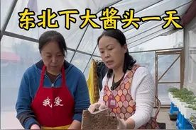 真快啊转眼一年又到了东北大酱月啦！我家明天下大酱了，一起来看看东北人下大酱程序，拾掇陈大酱、刷大缸、刷匠块子、掰酱块、晾一天敬请期待四月十八下大酱！#下大酱 #做大酱 #东北大酱 #东北大酱的做法 #新农人计划2025视频封面