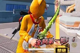 这是第一把异变弗拉迪尾刺吗！！ #和平精英体验服