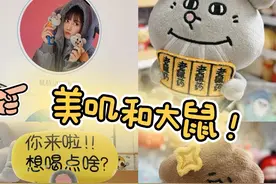 美叽和大鼠🐭！鼠鼠精神状态盲盒 #美叽和大鼠 #大鼠表情包 #大鼠盲盒 #吃谷 #鼠鼠的精神状态视频封面