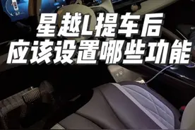 刚提星越L的车主们 分享一下我们提车后应该设置的一些功能～#星越l #吉利星越l #国产车 #汽车知识分享 #汽车隐藏功能视频封面
