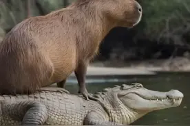 卡皮巴拉：动物界的佛系交际花#涨知识 #生物科普 #动物解说 #动物科普 #卡皮巴拉