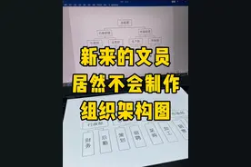 组织架构图的做法竟如此简单#办公技巧 #每天学习一点点 #干货分享 #职场 #word视频封面