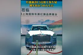 老赖买不了！#购买红旗L5需资质审核 ：三代以内无犯罪和逾期记录#红旗 #2023上海国际车展 #车展现场 #政媒原创作者联盟 @DOU+小助手视频封面