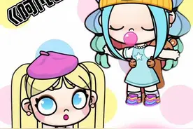 闺蜜的露营之旅#阿凡达世界 #233乐园 #米加小镇世界 #少女心游戏 #学生党