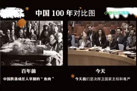 中国100年前和现在对比视频封面