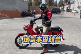 本田幼兽cc110试驾，只说骑行体验与感受，车又轻又好看！