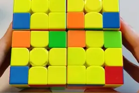 三阶魔方顶层角块复原，第三层角块还原方法，小鱼情况，非小鱼情况等四种情况复原方法#玩转魔方 #小鱼公式 #三阶魔方教程 #三阶魔方 #魔方视频封面