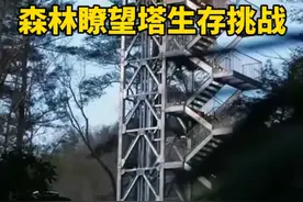 本期森林瞭望塔30天生存挑战赛开始，你能坚持多少天？#海外观察#奇闻趣事
