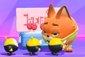 尼克的爪爪冰棍卖到蛋仔岛了！ #蛋仔派对疯狂动物城 #蛋仔派对