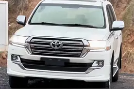 现实中能开酷路泽的都是啥人？#兰德酷路泽 #丰田