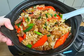 肉汁拌饭#我的厨房日记 #日常做饭分享 #湘菜 #家常小炒