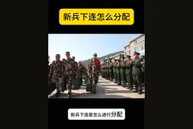 新兵下连是怎么分配岗位的？#当兵 #参军入伍#军人 #兵爸兵妈视频封面