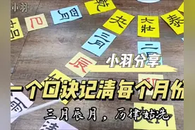 一个口诀记住每个月份 三月辰月视频封面
