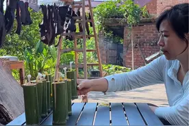 自制古法蜂蜡蜡烛，回到古老的过去，还原古人的智慧#我的乡村生活 #2024农村守护人视频封面