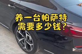 大家看看养一台帕萨特需要多少钱，这个养车成本你能接受吗视频封面