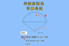 半孤的弧长计算公式。弧长怎么计算#数控 #cnc加工中心 #半弧 #数控加工视频封面