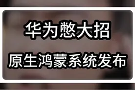 华为原生鸿蒙系统下周推送，还会有新形态手机发布价格有惊喜