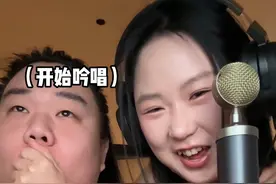 这《月满》也太难唱了 #情侣日常