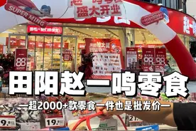 赵一鸣零食也开来田阳噜！今天带你们挑战花不到100闷视频封面