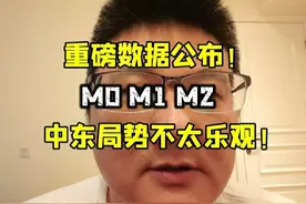 重磅数据公布！M0、M1、M2，中东局势不太乐观！ #金融 #股票视频封面