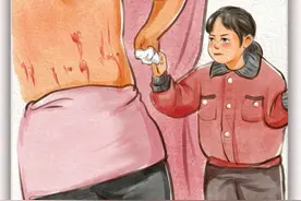 爸爸表演杂技流血，女儿心疼大哭 爸爸:自己受伤没哭，看到女儿懂事的样子却红了眼眶#dou上热门 #感人瞬间 #艺术来开年 #女儿是爸爸的小棉袄 #画画 @DOU+小助手视频封面