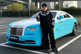 向粉丝借100台车，劳斯莱斯魅影，这颜色真喜欢，你们呢？#劳斯莱斯魅影双拼视频封面