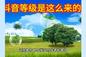 #中视频伙伴 #抖音等级是这么来的。视频封面
