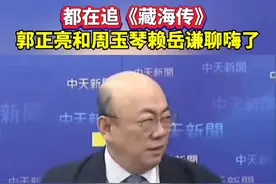 都在追《藏海传》，郭正亮和周玉琴赖岳谦聊嗨了。#台海时刻 #藏海传视频封面