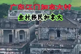 广东开平加拿大村，百年前全村人移民加拿大，从此只剩下空荡荡别墅，成了名副其实的无人村，再也不见主人回来！#开平 #开平加拿大村 #老房子的回忆 #古村落风景视频封面