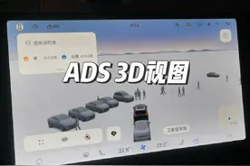 问界M9仪表屏上的ADS 3D视图可以在中控屏上显示吗？#洛阳