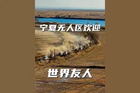 宁夏无人区自驾，欢迎世界友人前来光临！ #宁夏 #银川 #无人领地 #自驾视频封面