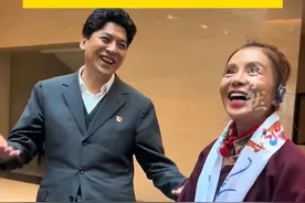 央视主持人朱迅景区救人后，获聘新身份！视频封面