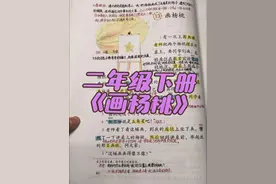 #二年级下册语文   二年级下册《画杨桃》视频封面