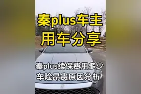 秦plus第二年续保费用多少钱视频封面