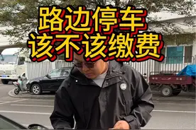 马路边上停车 该不该缴费 #汽车 #汽车知识视频封面