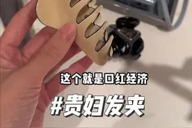 口红经济 花小钱办大事 #章小蕙推荐 #贵妇穿搭 #发夹发饰 #戴出了高级感 #宝妈推荐视频封面