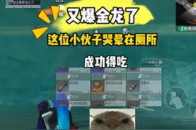 打人爆金龙🐲这位出金龙的小伙伴喜提一张截图😂#金龙 #和平精英