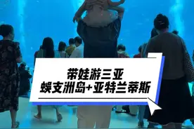 沉浸式体验带2岁娃去三亚旅行的一天有多“轻松”～#带娃旅行 #陪你长大陪你看世界 #旅行碎片视频封面