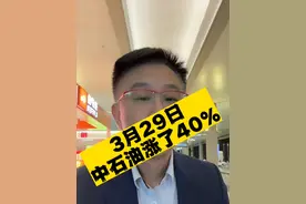 3月29日，中石油今年已涨40%。#股票 #基金 #股民 #财经 #股坛陈道明视频封面