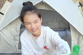 女儿期待已久的露营终于实现了 #搞笑日常 #家庭搞笑 #魏牌全新蓝 #行不行路上见