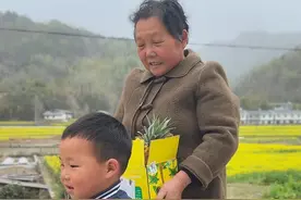 山坡地边的小野草，我们叫鸭脚板，焯水切碎后放点干辣椒爆炒，香脆可口#我的乡村生活 #新农人计划2025