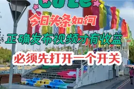 今日头条如何正确发布视频才有收益～必须先打开一个开关