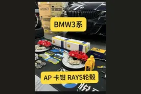 BMW 3系升级AP9562卡钳 RAYS G025轮毂 米其林PS4s轮胎 #宝马视频封面