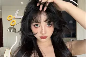 圆脸姐妹千万别剪水母头！我怕你会爱上自己 #发型分享 #水母头 #发型教程 #二次元